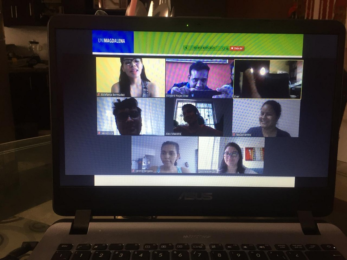 UNIMAGDALENA inició cursos en modalidad virtual de Lengua de Señas en los niveles I y II