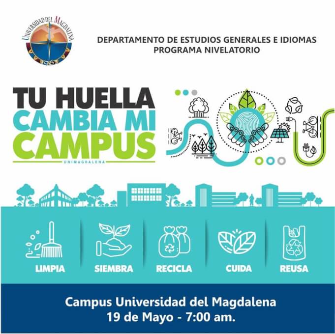 Tu huella cambia mi campus