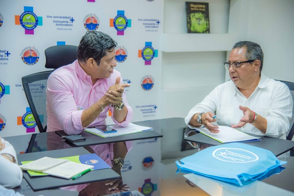 Visita del auditor internacional designado doctor Víctor Chale Góngora, quien, tiene a su disposición la auditoria in-situ a este Centro de Estudios Superiores