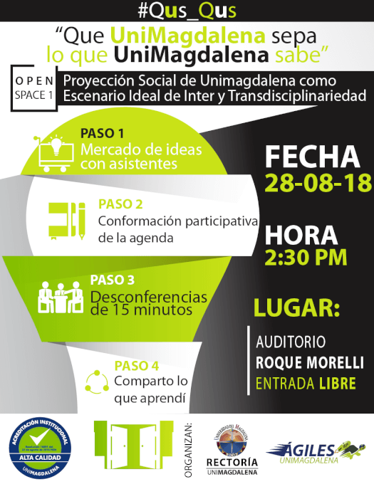 Jornada Académica "Que UNIMAGDALENA sepa, lo que UNIMAGDALENA sabe"