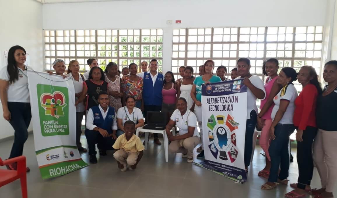 UNIMAGDALENA desarrolla jornadas de extensión con comunidades del Magdalena y La Guajira