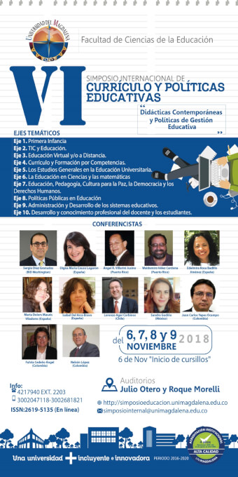 VI SIMPOSIO INTERNACIONAL DE CURRÍCULO Y POLÍTICAS EDUCATIVAS.