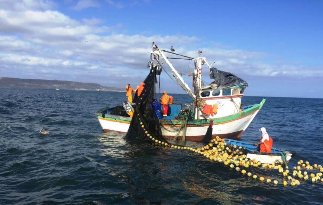 Maniobras de pesca