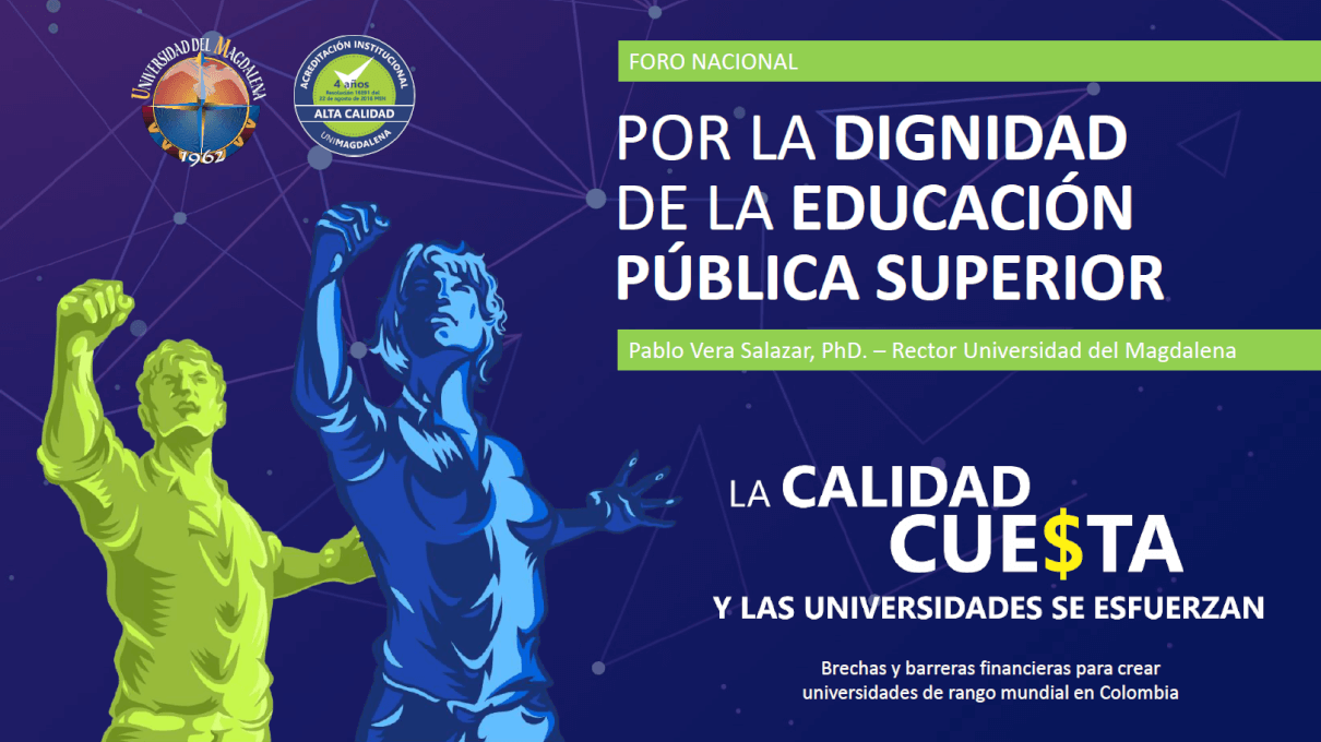 Presentación  Foro por la Dignidad de la Educación Superior Pública en el Congreso de la República