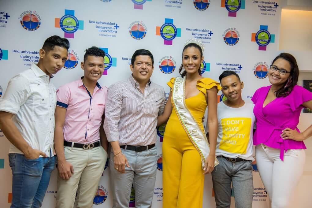 UNIMAGDALENA ofreció cálido recibimiento a la Reina Nacional de la Panela