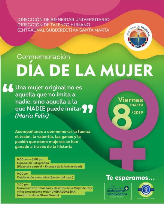 Conmemoración Día De La Mujer Universidad Del Magdalena 6038