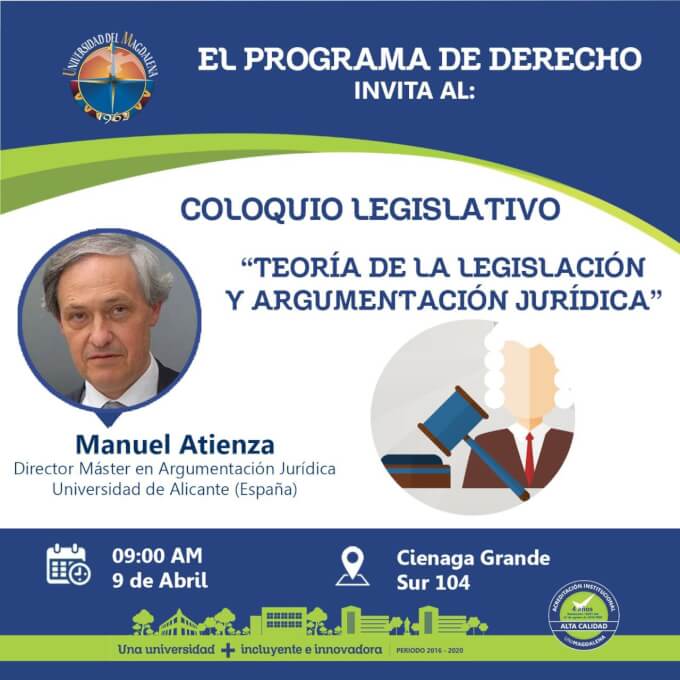 Coloquio Legislativo "Teoría de la Legislación y Argumentación Jurídica"