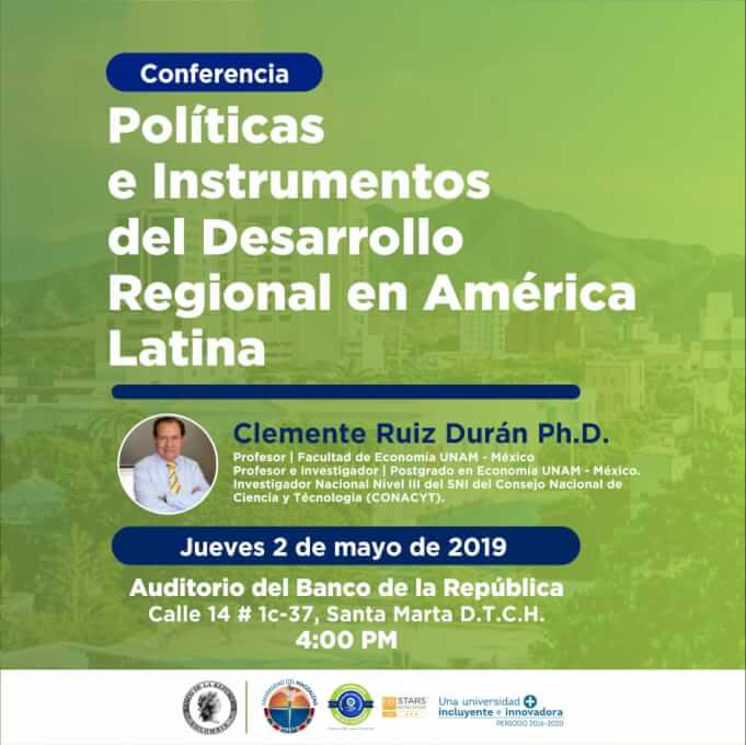 Conferencia “Políticas e instrumentos del desarrollo regional en América Latina”