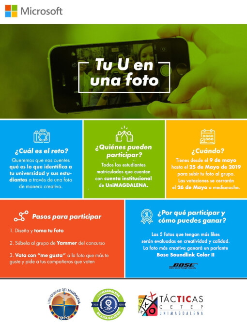 participa en el reto " Tu U en una foto"