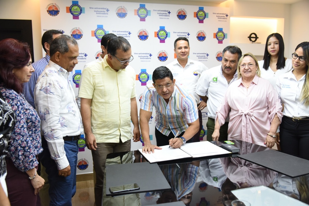 UNIMAGDALENA firmó convenio con universidades de la Región Caribe