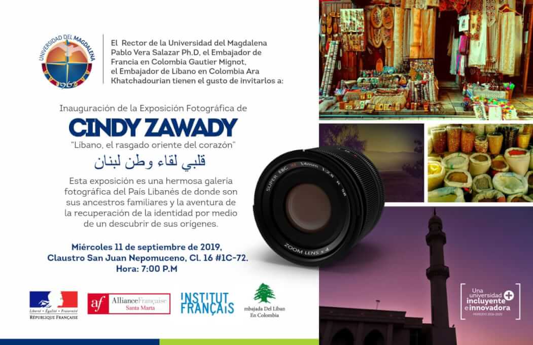 Exposición fotográfica de Cindy Zawady titulada “Líbano, el rasgado oriente del corazón”