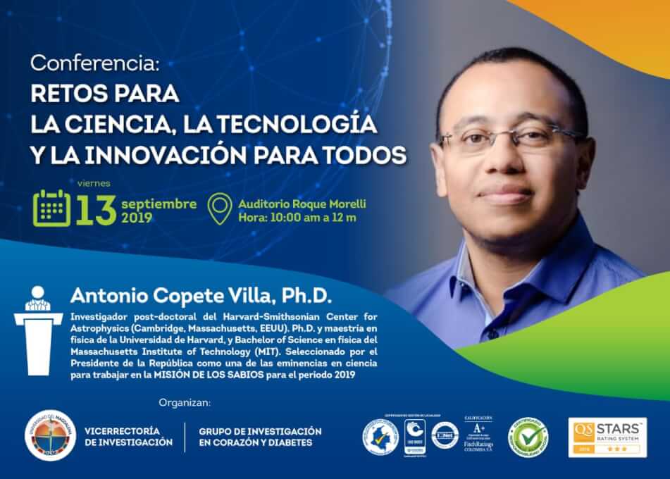 Conferencia "Retos para la ciencia, la tecnología y la innovación para todos"