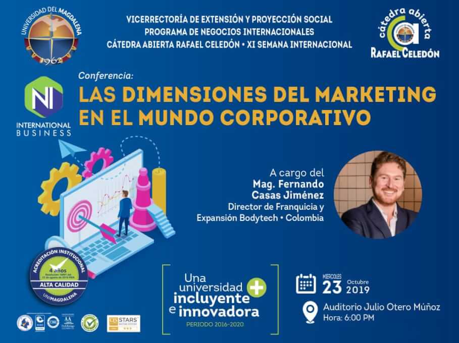 Conferencia: Las dimensiones del marketing en el mundo corporativo