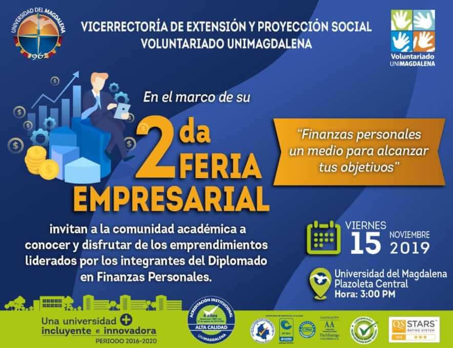 Segunda Feria Empresarial del Diplomado en Finanzas Personales