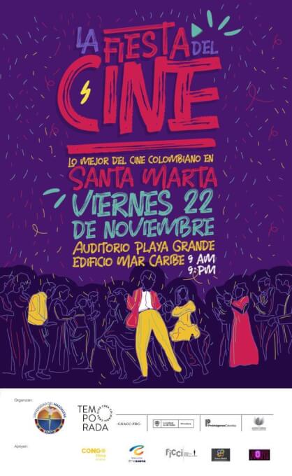 UNIMAGDALENA realiza por primera vez “La Fiesta del Cine: lo mejor del cine colombiano”