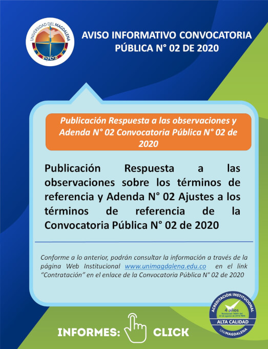 respuesta observaciones y Adenda 02 conv. 02 de 2020