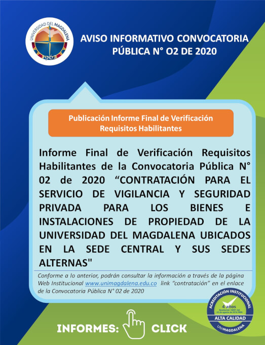 INFORME FINAL DE REQUISITOS HABILITANTES CONV. 02-2020