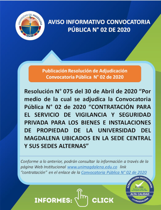 resolución de adjudicación