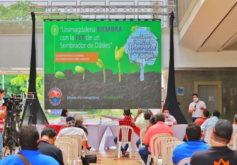 Empresarios celebran con UNIMAGDALENA la acreditación internacional EQUAA