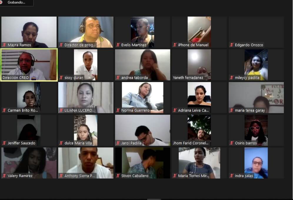 Estudiantes de la modalidad a distancia de UNIMAGDALENA vivieron jornadas de inducción