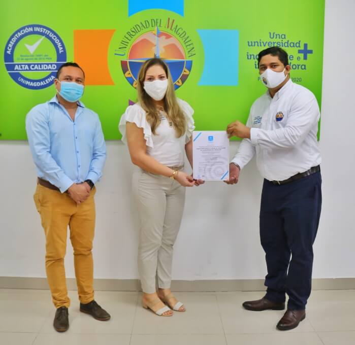 Consultorio Jurídico y Centro de Conciliación de UNIMAGDALENA renovó certificado de ICONTEC hasta 2023