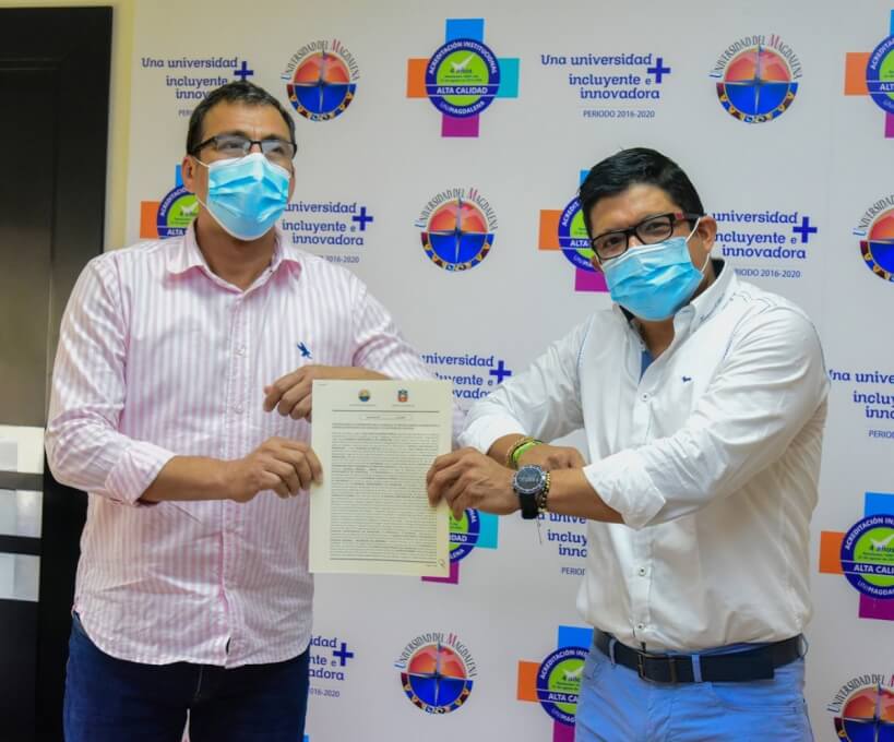UNIMAGDALENA firmó convenio de cooperación con la Asamblea Departamental