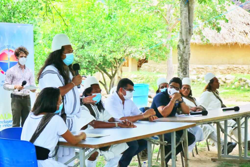 Comunidad de Kankawarwa celebra apertura del nuevo programa de Licenciatura en Etnoeducación de UNIMAGDALENA