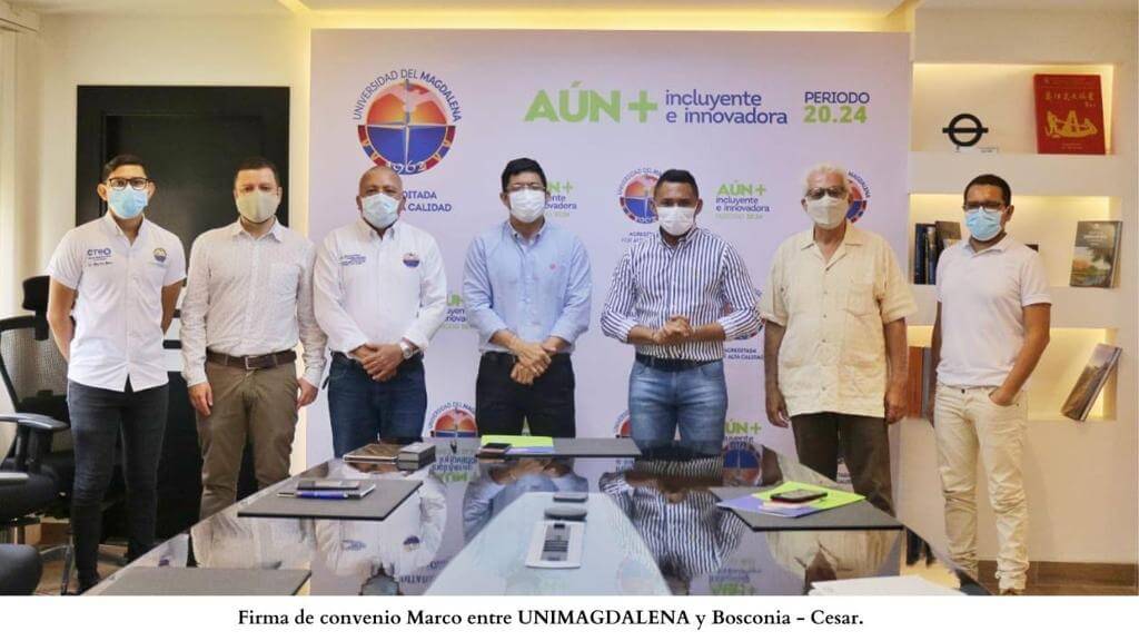 UNIMAGDALENA logra importante alianza educativa con el municipio de Bosconia - Cesar