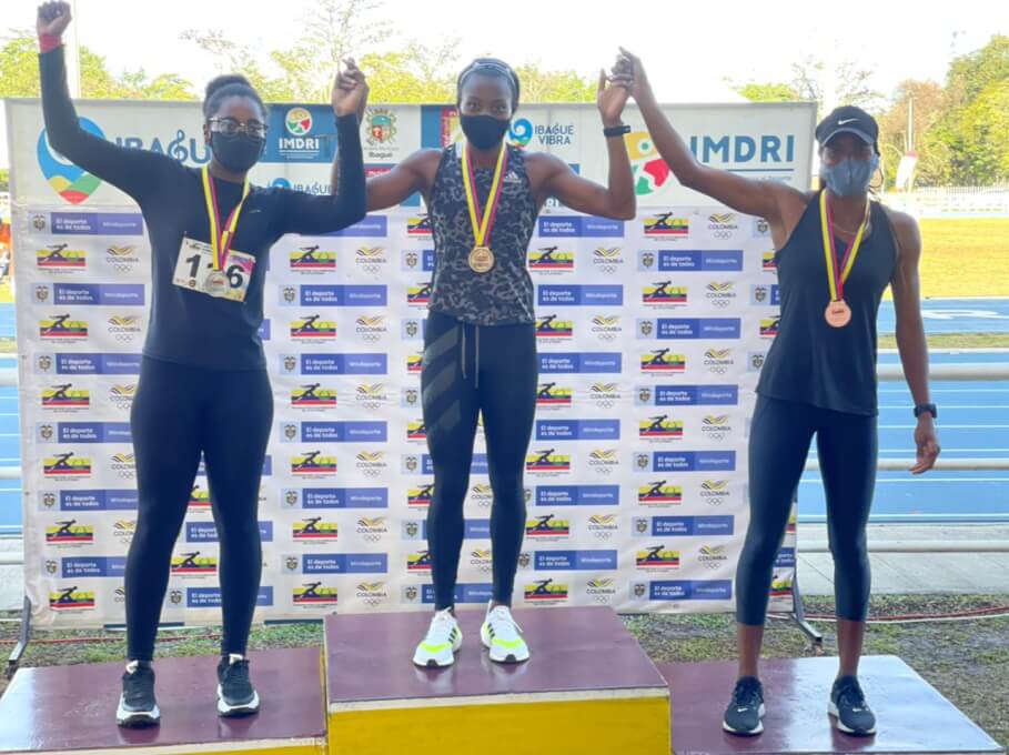 Estudiantes de UNIMAGDALENA siguen brillando en el Gran Prix Internacional de Atletismo