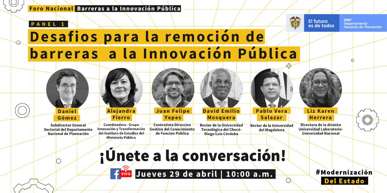 Panel “Desafíos para la remoción de barreras a la innovación pública”