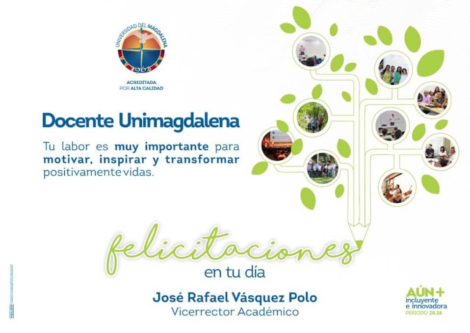 Feliz Día Docente Unimagdalena!