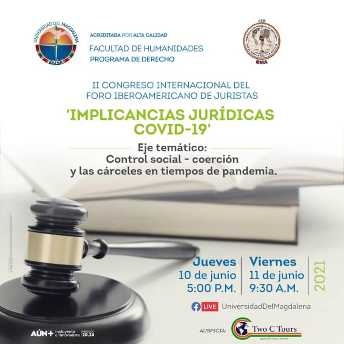 II Congreso Internacional del Foro Iberoamericano de Juristas: 'IMPLICANCIAS JURÍDICAS COVID-19'