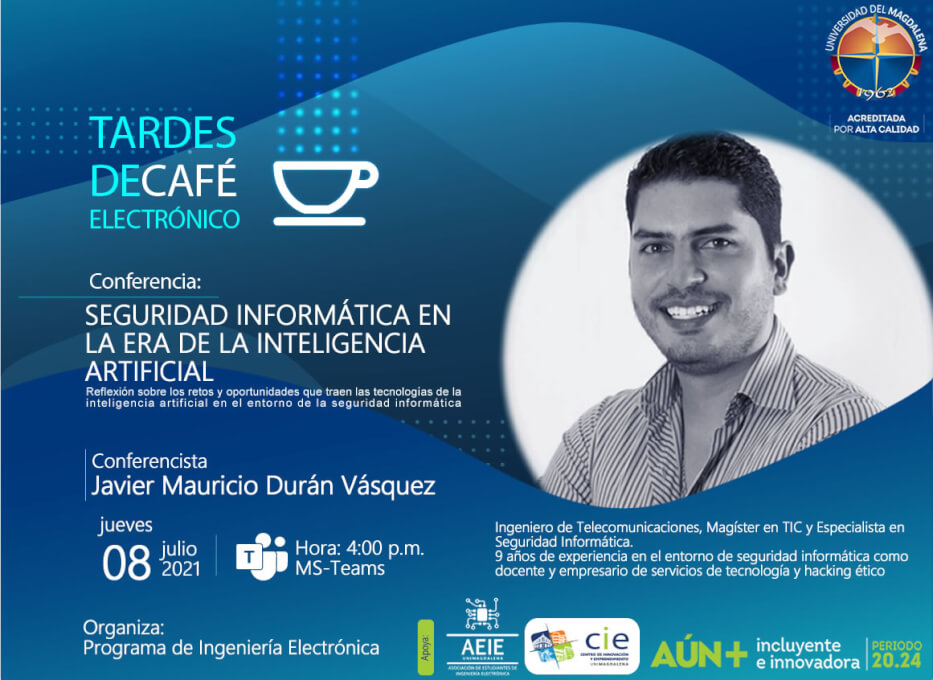 7.ª  Jornada de Tardes de Café Electrónico titulada