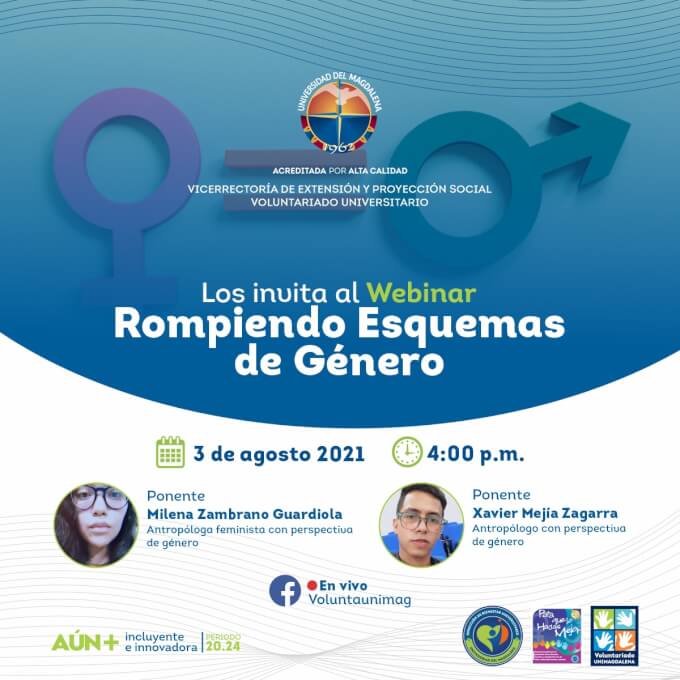 Webinar rompiendo esquemas de género