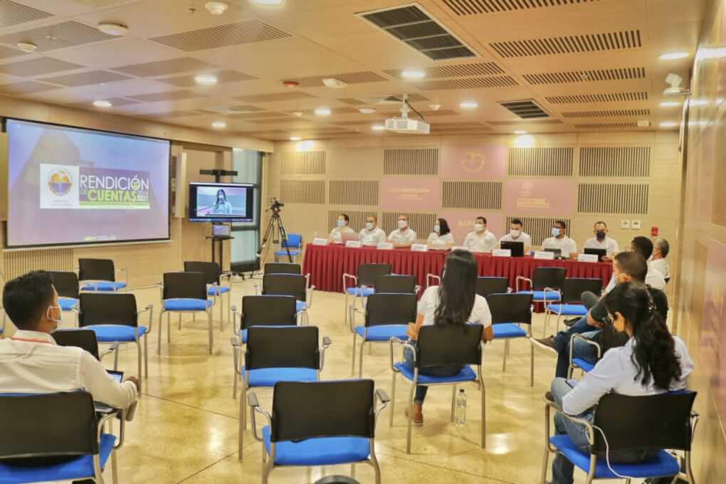 Facultad de Ciencias Empresariales y Económicas de UNIMAGDALENA rindió cuentas de su gestión