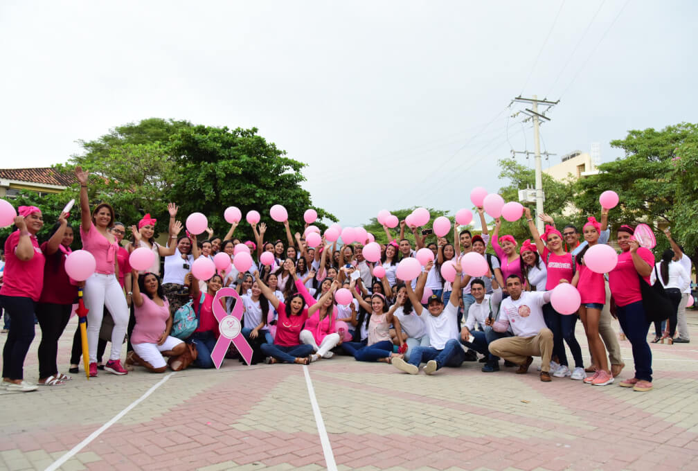 UNIMAGDALENA se activa en modo 'Octubre Rosa' para luchar contra el cáncer de mama