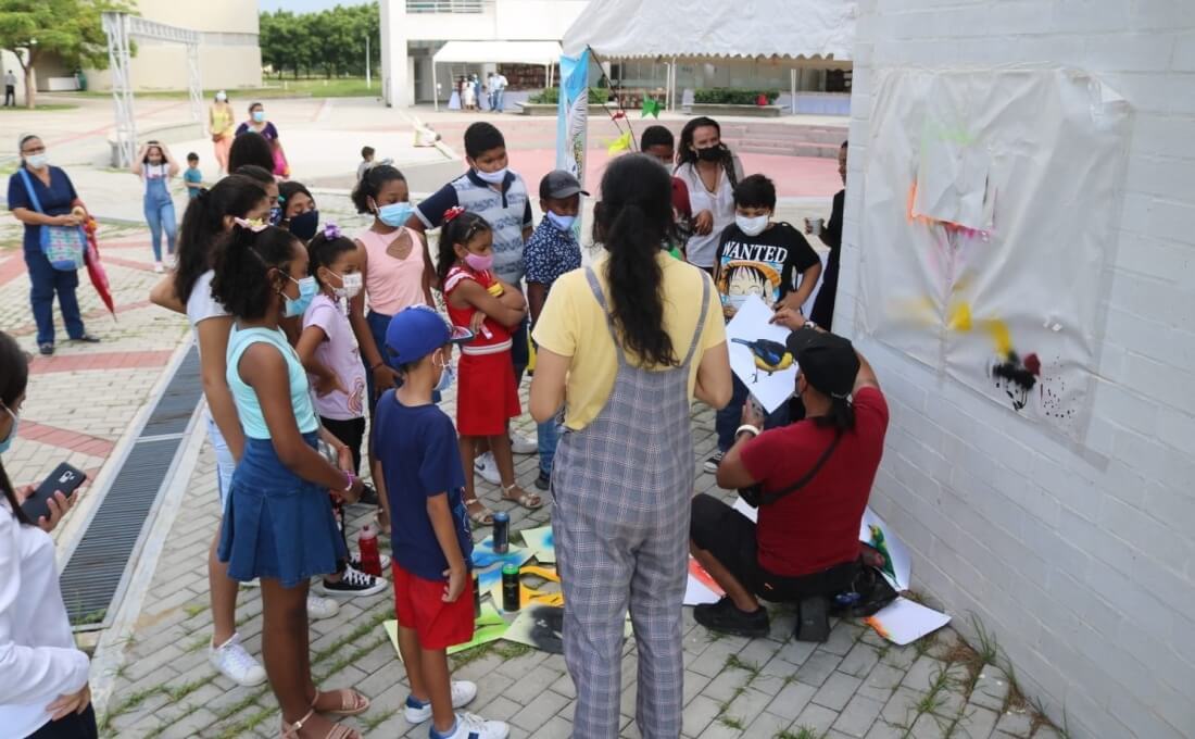 Los niños se sumergieron en un mar de lecturas en UNIMAGDALENA
