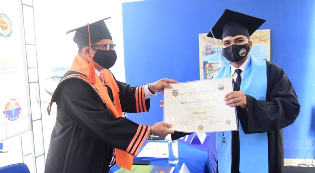 Jorge Padilla: de vigilante a profesional de Psicología de UNIMAGDALENA