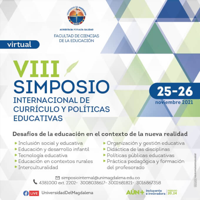 VIII Simposio Internacional de Currículo y Políticas Educativas