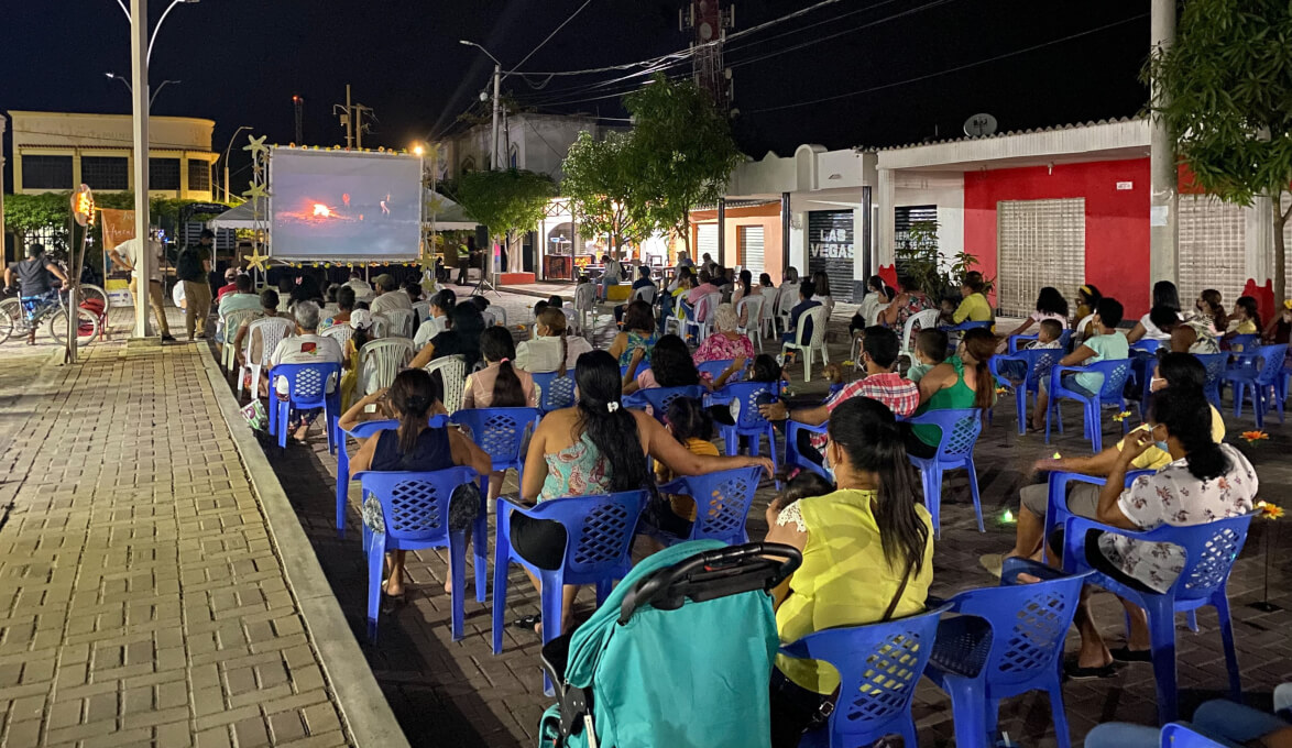 Aracataca vivió el ‘Cine bajo las estrellas’