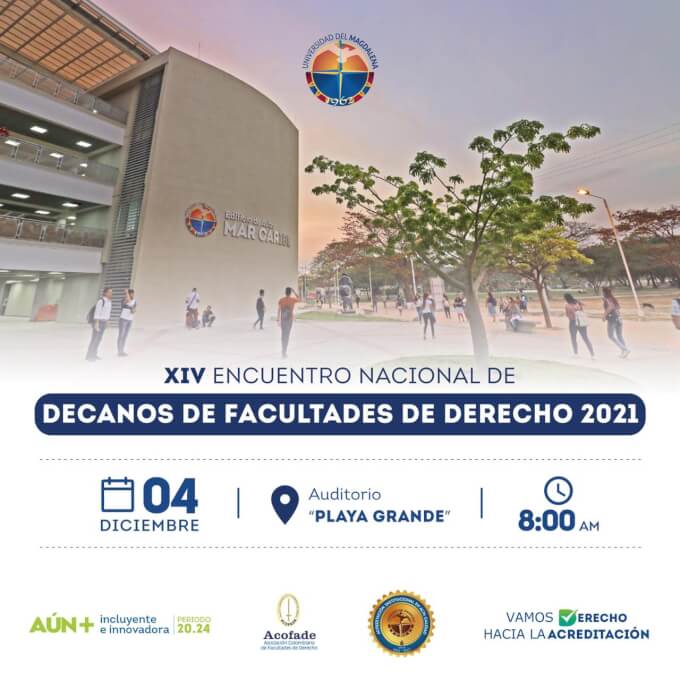 XIV Encuentro nacional de Decanos de Facultades de Derecho