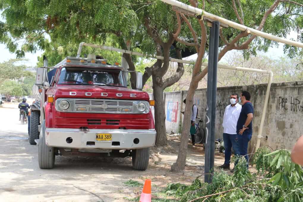 UNIMAGDALENA entrega 300 mil litros diarios de agua potable para Santa Marta