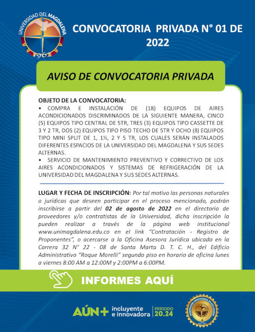 CONVOCATORIA PRIVADA N° 01