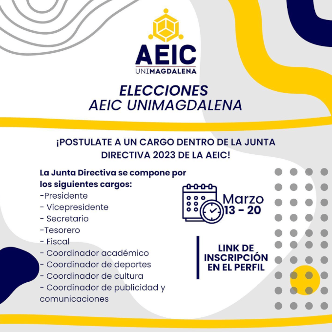 Proceso de Inscripción Junta Directiva AEIC 2023-2024