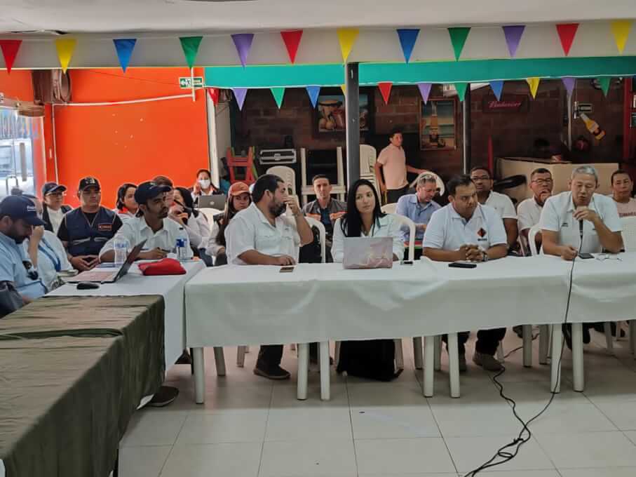 Comité de Seguimiento y participación ciudadana, para las obras de estabilización, protección de orilla y pavimentación de la Vía Alterna en Salamina - Magdalena.