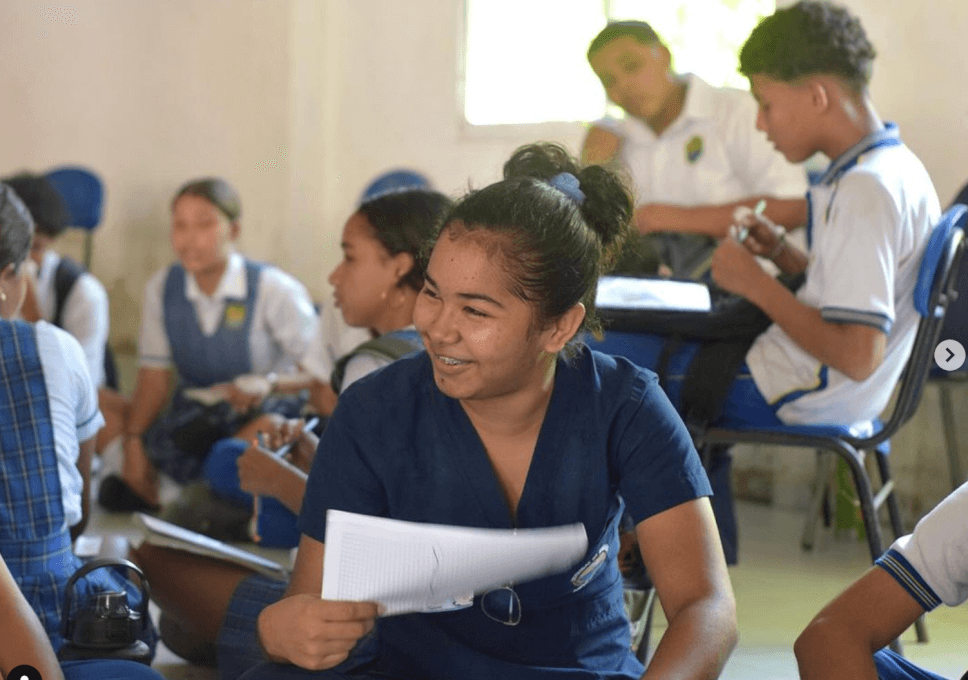 Atendimos a alumnos en conjunto con el programa de Medicina