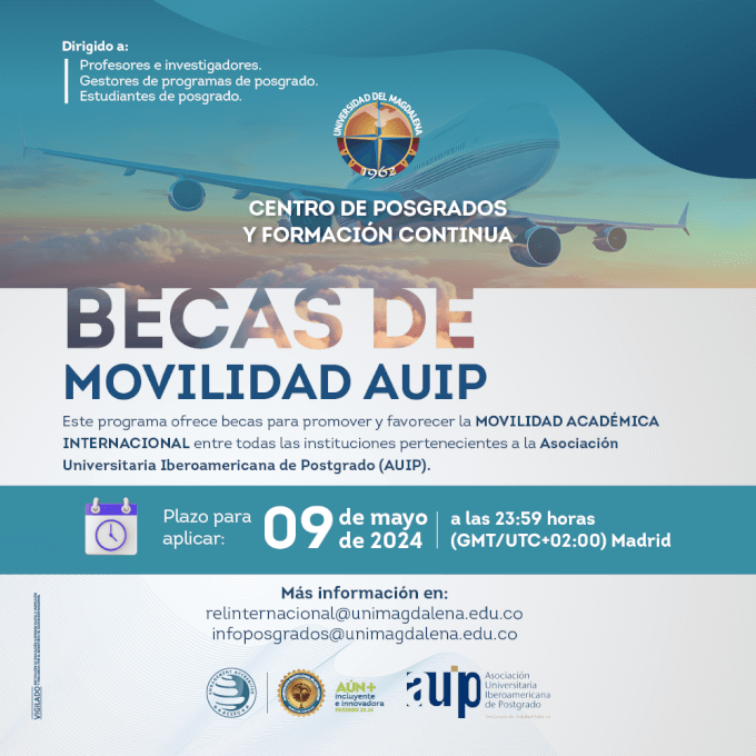 Becas de movilidad AUIP