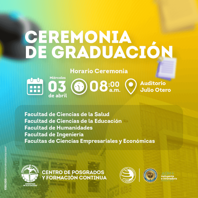 CEREMONIA DE GRADUACIÓN 03  de Abril de 2023