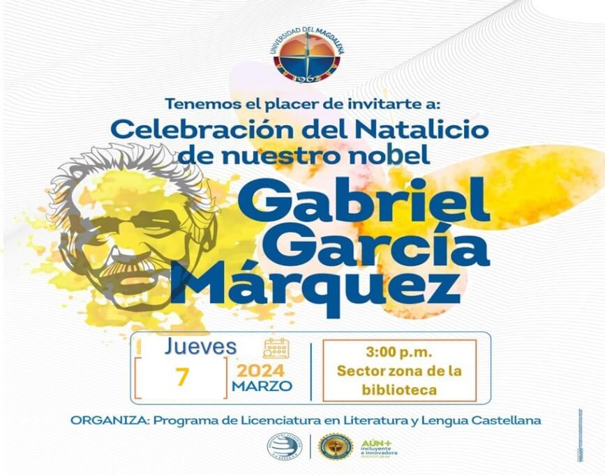 "Celebración natalicio de Gabriel García Márquez"