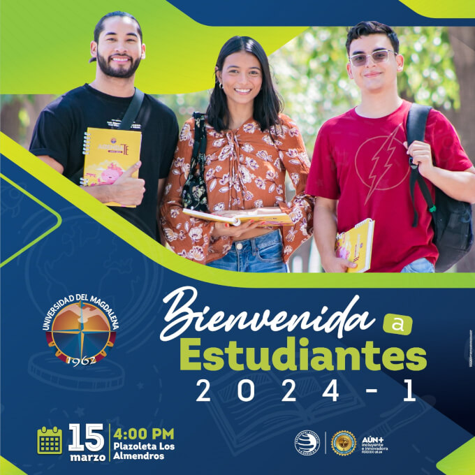 Bienvenida estudiantes I semestre 2024-1